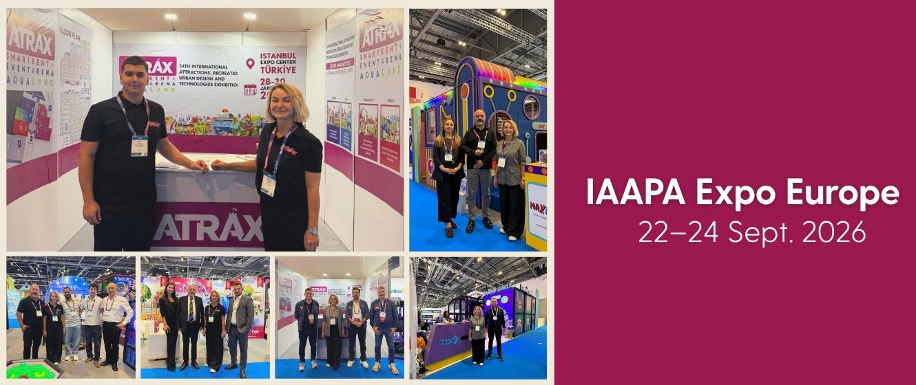 ATRAX, IAAPA Expo Europe 2026’da Sektörle Buluştu